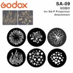 GODOX SA-09 GOBO SET (FOR THE GODOX S30) phụ kiện tạo hiêu ứng cho đèn S30
