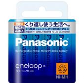 Pin Sạc AA Panasonic Eneloop 1900mah ( NỘI ĐỊA NHẬT - Tuổi Thọ 2100 Lần Sạc)